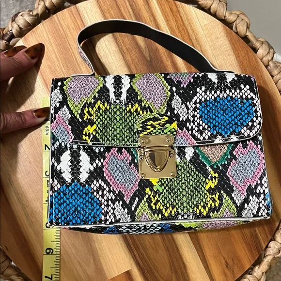 Snakeskin Mini Bag - Picture 9 of 9